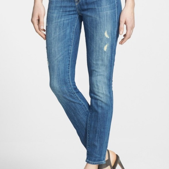 Vince Denim - Vince Distressed Skinny Jeans Size 32